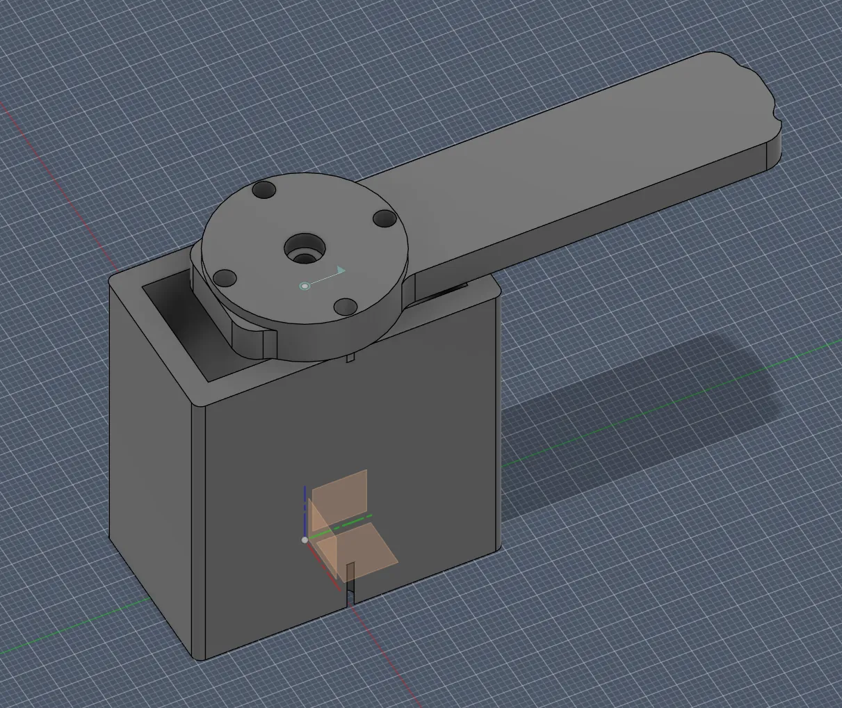 First single-joint CAD model